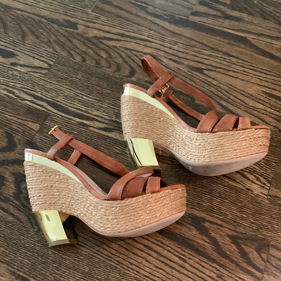 Miu Miu platform espadrille heel sandals - Picture 2 of 13